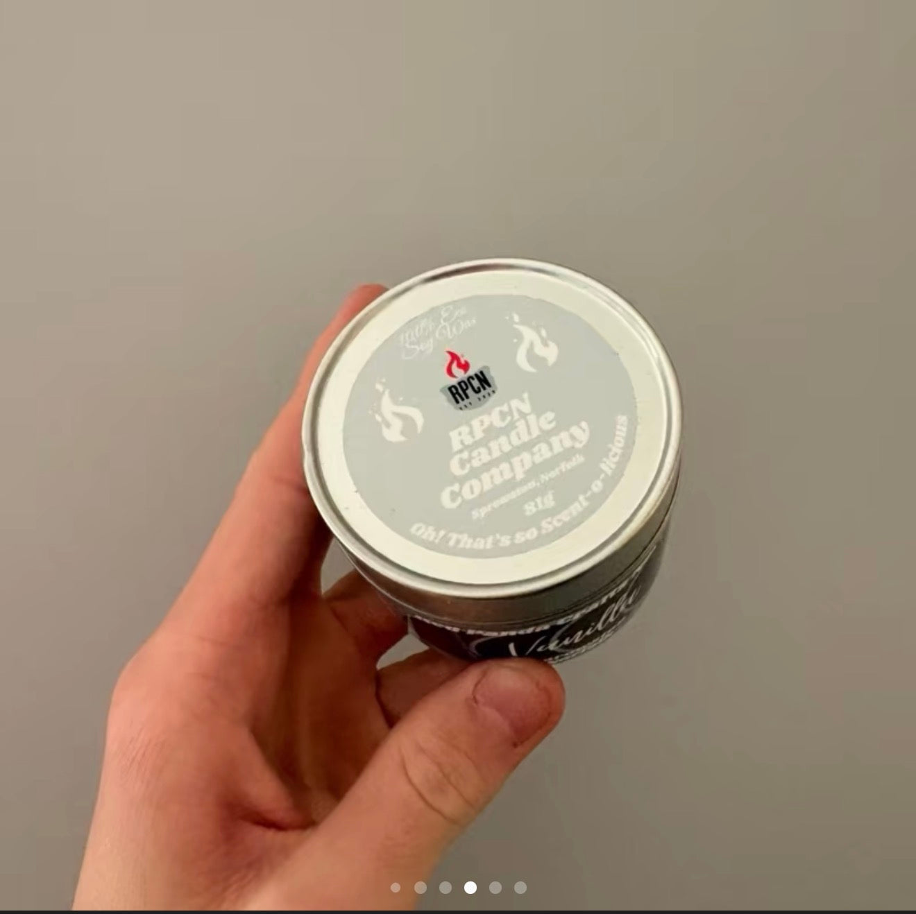 Vanilla Hand-Poured & Luxury Soy Candle