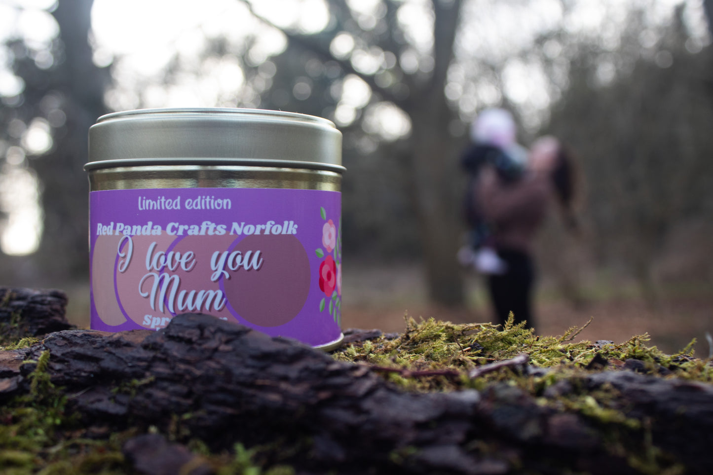 "I Love You Mum" - Mother's Day Gold Tin