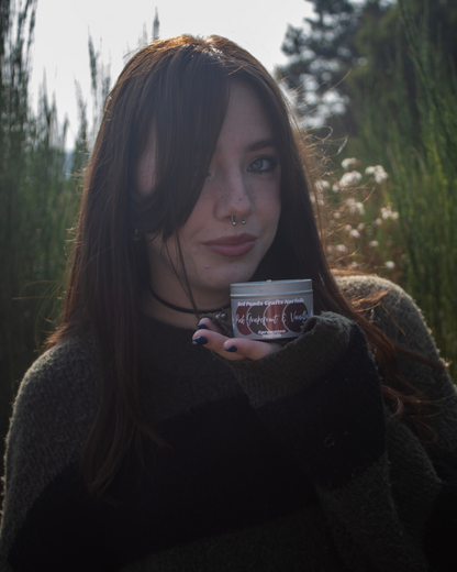 Pink Grapefruit & Vanilla Hand-poured & luxury Soy Candle