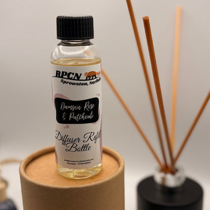 Diffuser Refill Bottle - Damson Rose & Patchouli