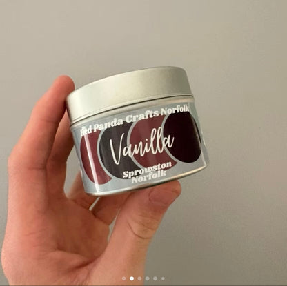 Vanilla Hand-Poured & Luxury Soy Candle