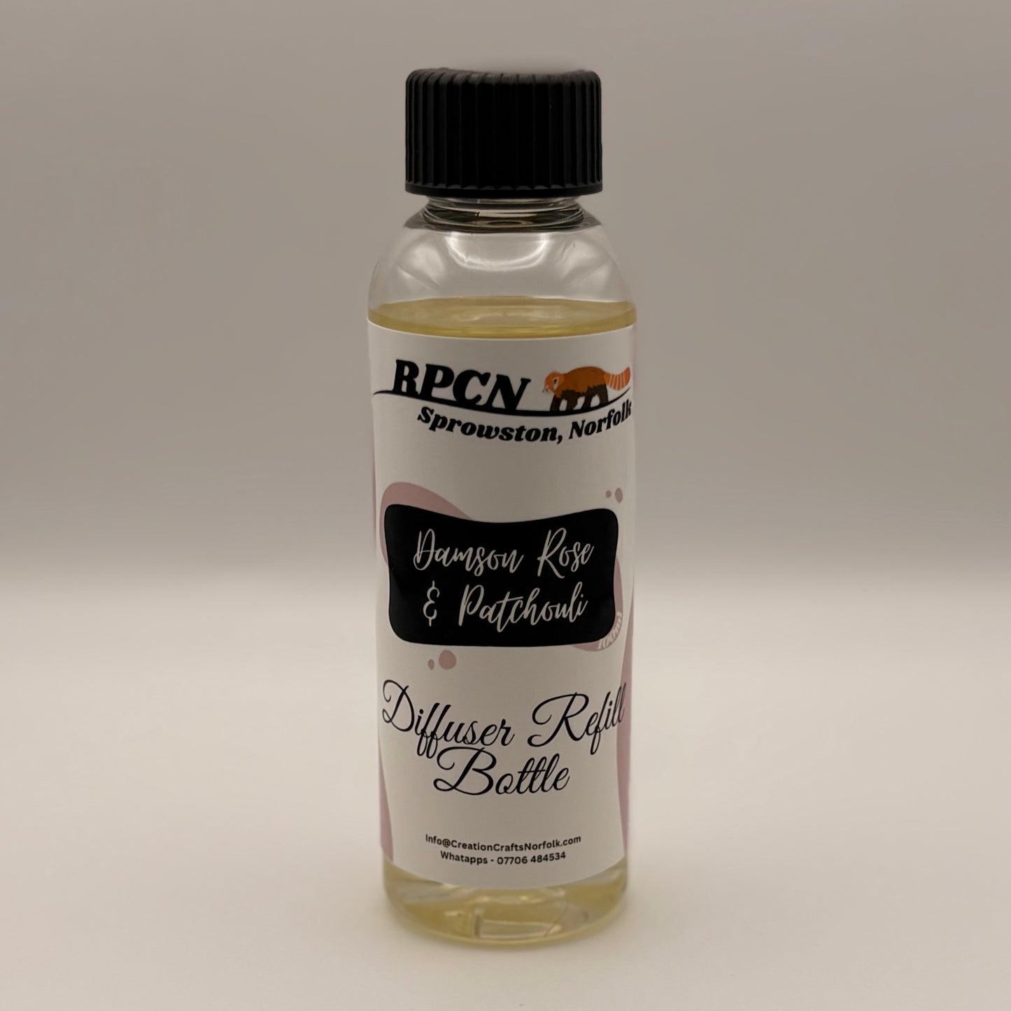 Diffuser Refill Bottle - Damson Rose & Patchouli