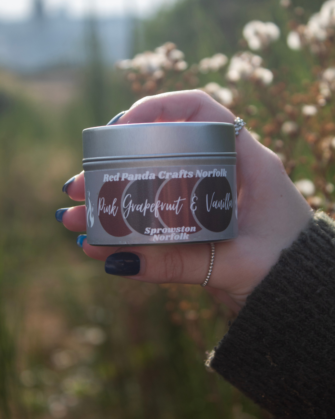 Pink Grapefruit & Vanilla Hand-poured & luxury Soy Candle