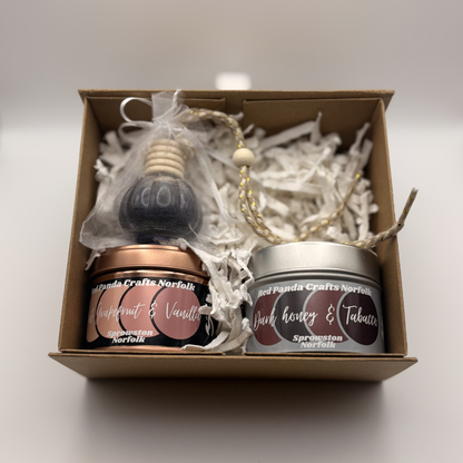 Gifts Box - 2 Candle & A Desk Diffuser