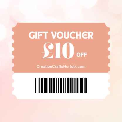 Creation Crafts Norfolk's Gifts Card