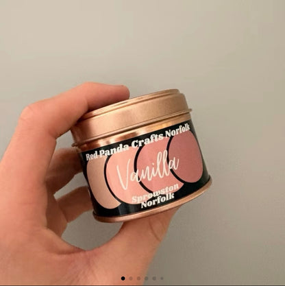 Vanilla Hand-Poured & Luxury Soy Candle