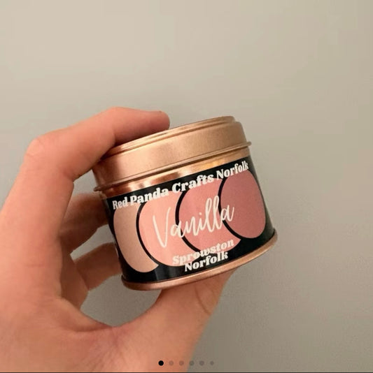 Vanilla Hand-Poured & Luxury Soy Candle