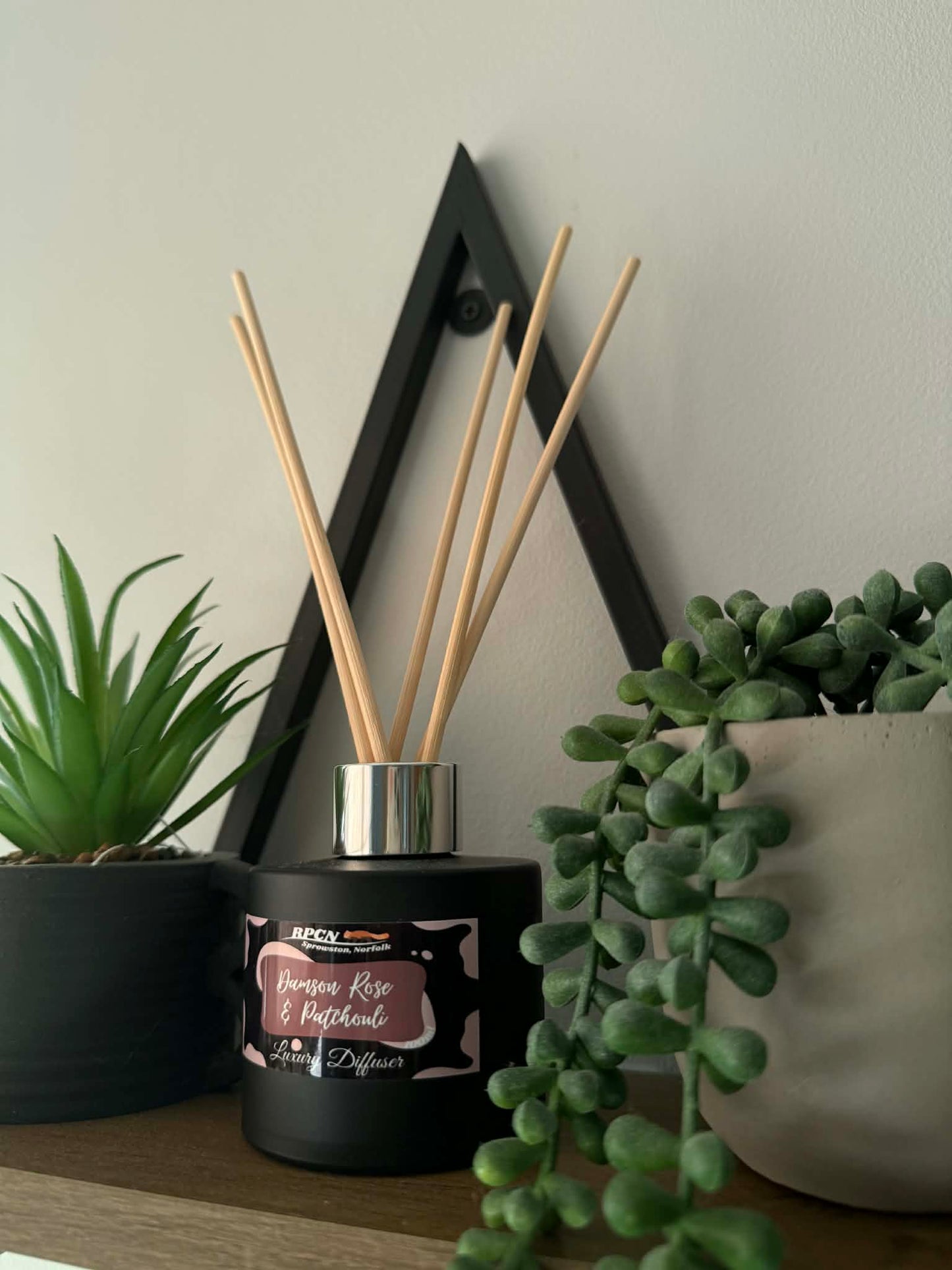 100ml Reed Diffuser - Damson Rose & Patchouli