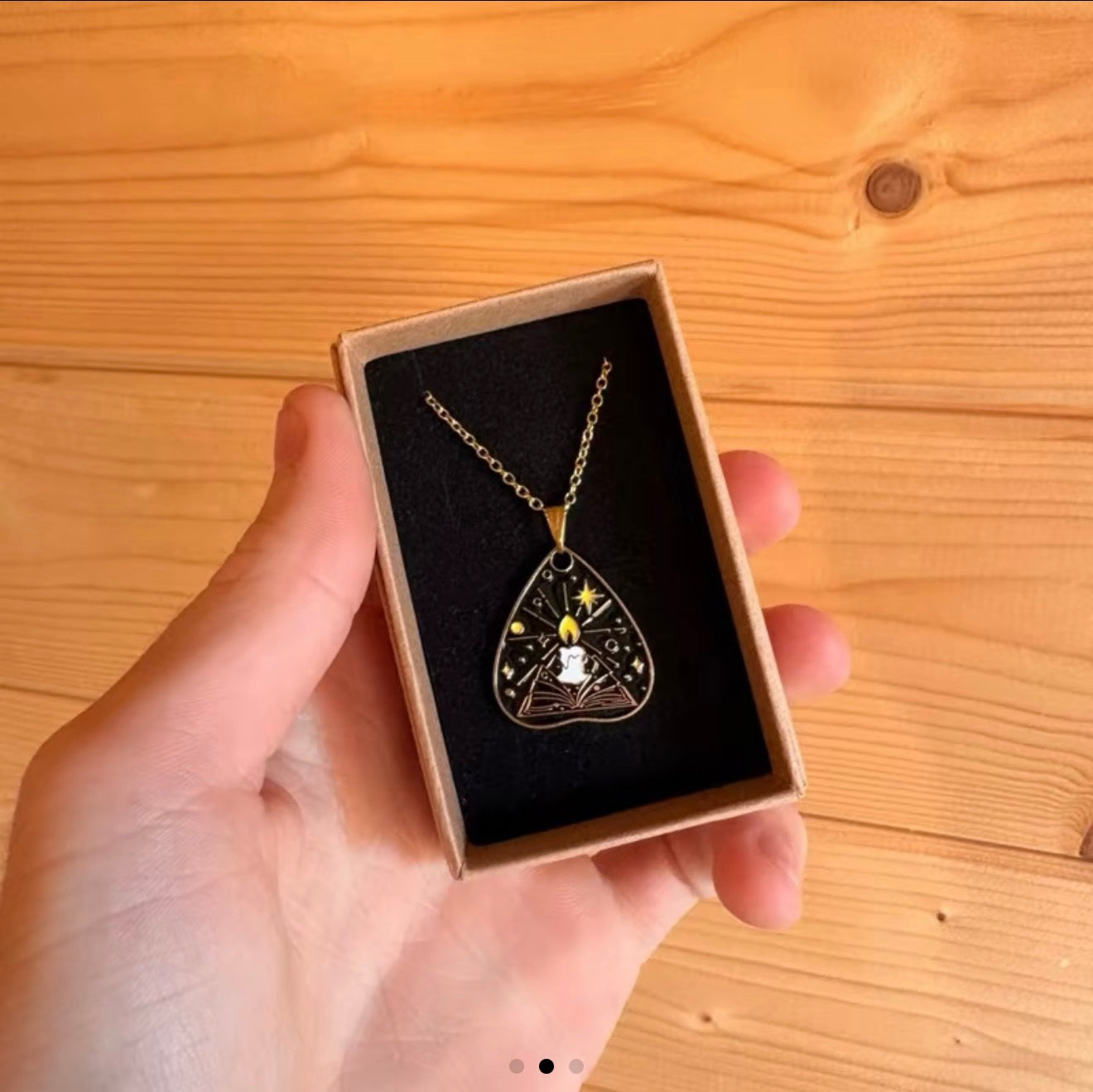 Candle Tarot Necklace