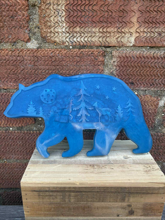Resin Glow in the Dark Bear