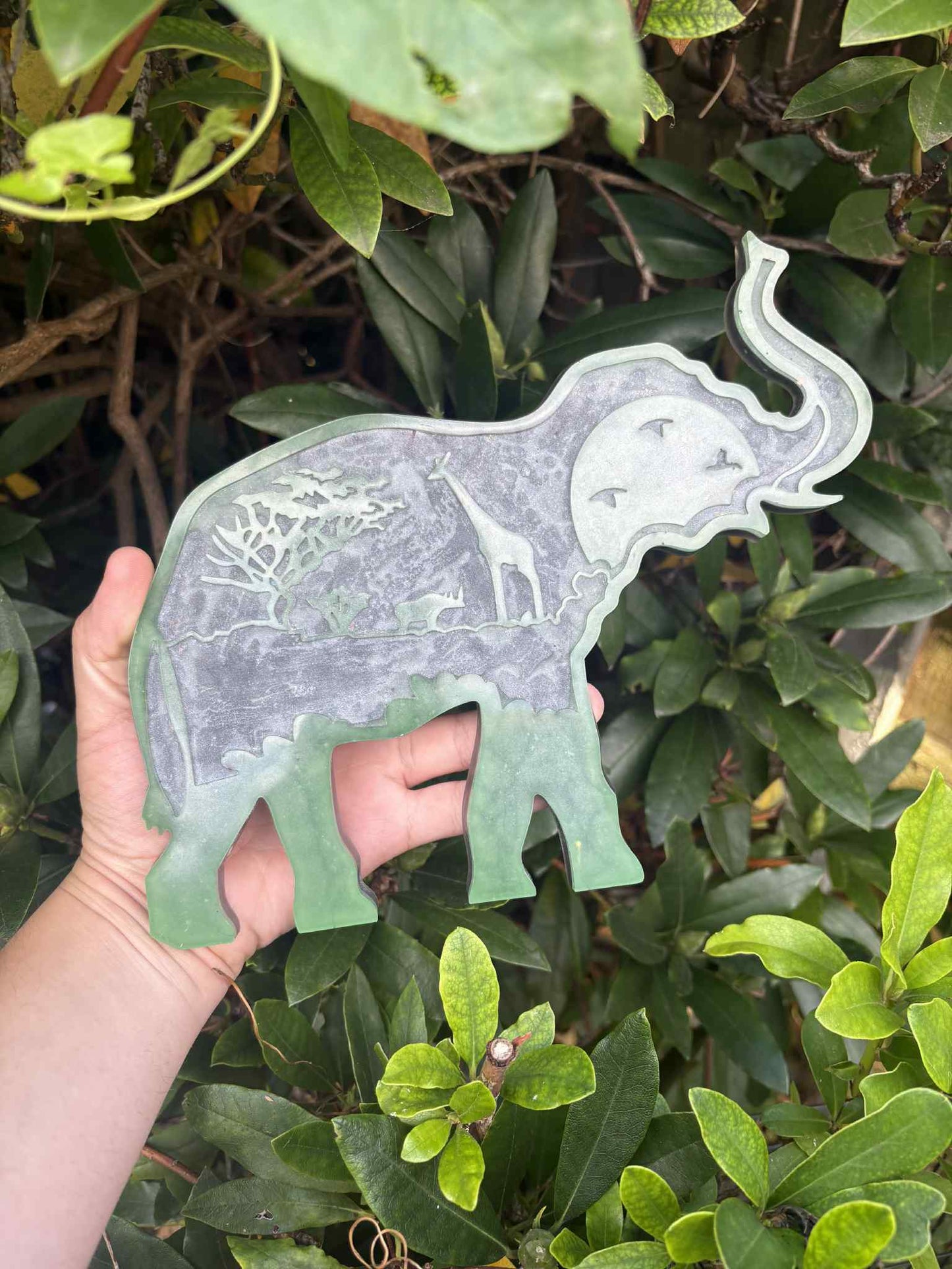 Resin Glow in the Dark Elephant