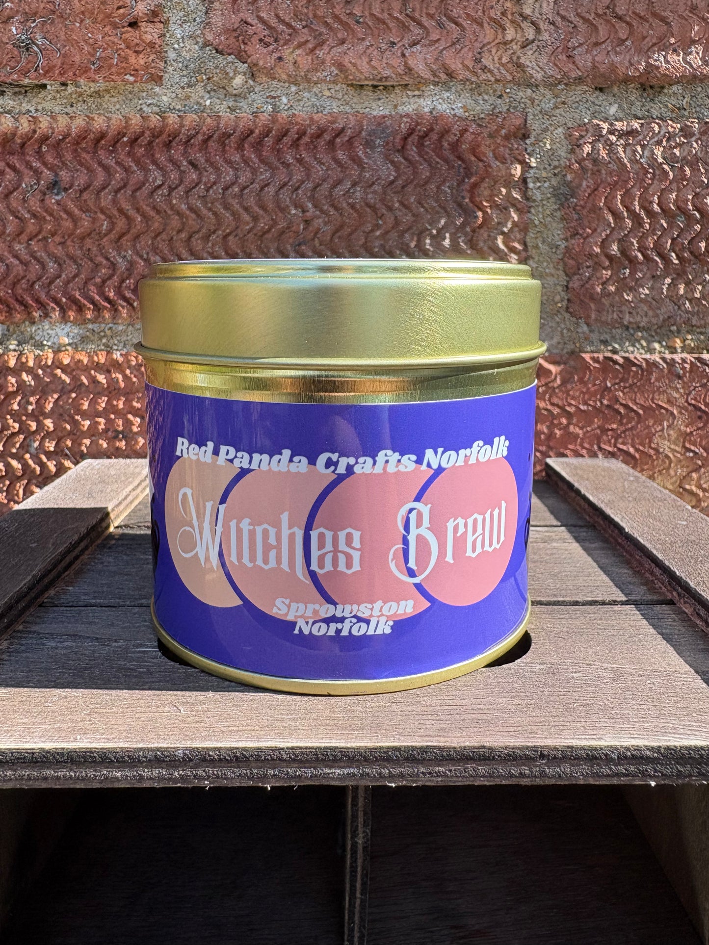 Witches Brew Big Gold Tin