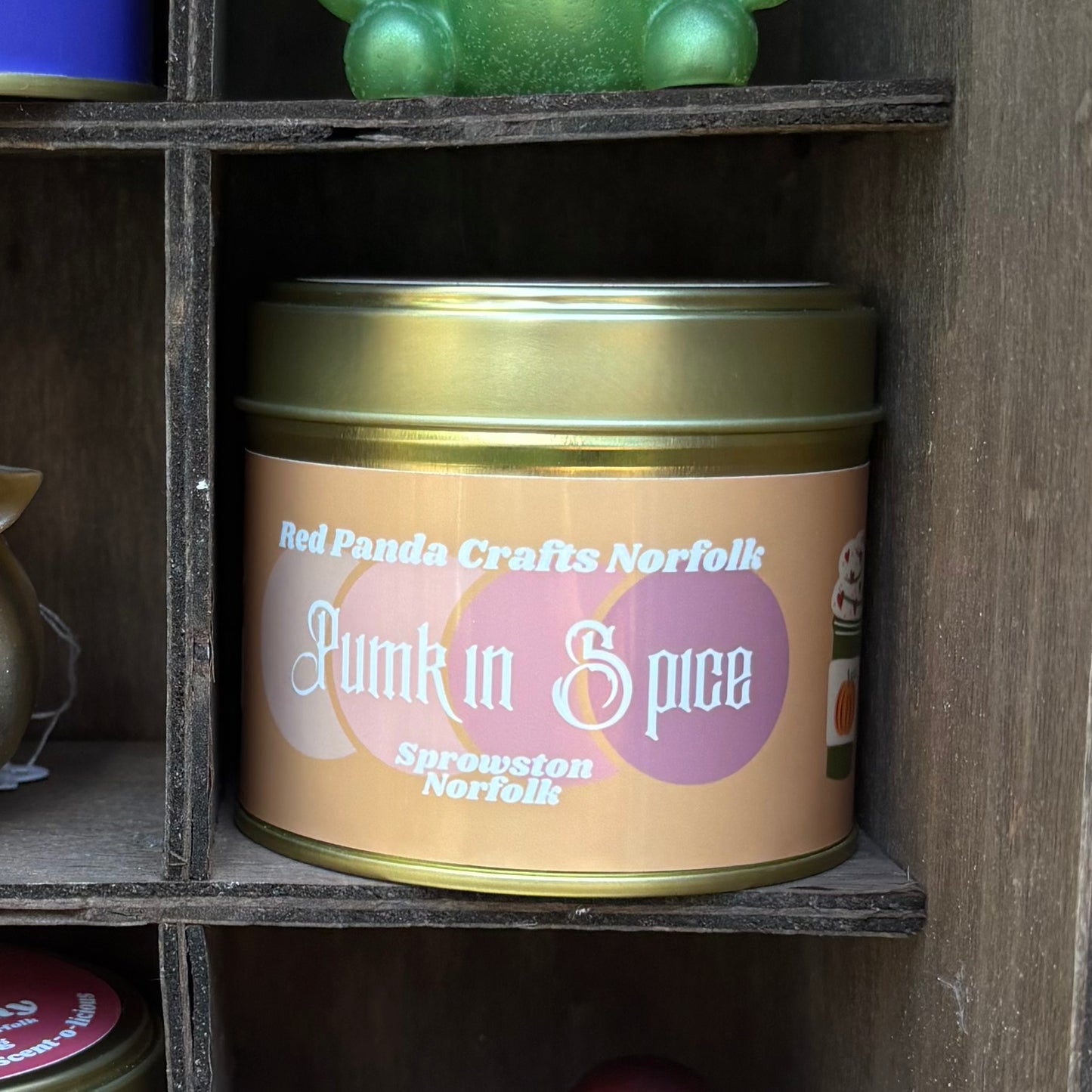 Pumkin Spice Big Gold Tin