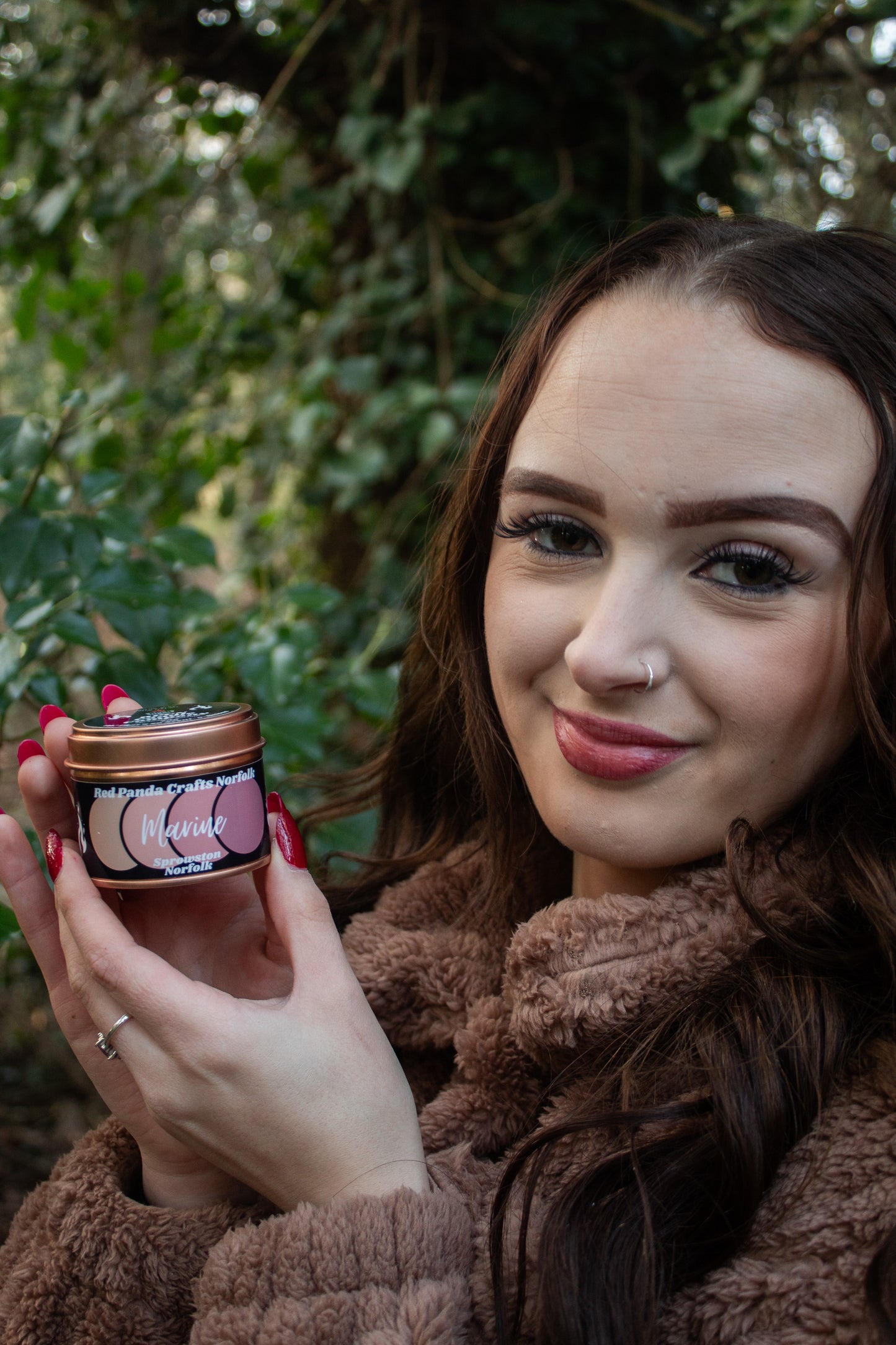 Marine Hand-poured & luxury Soy Candle Tin