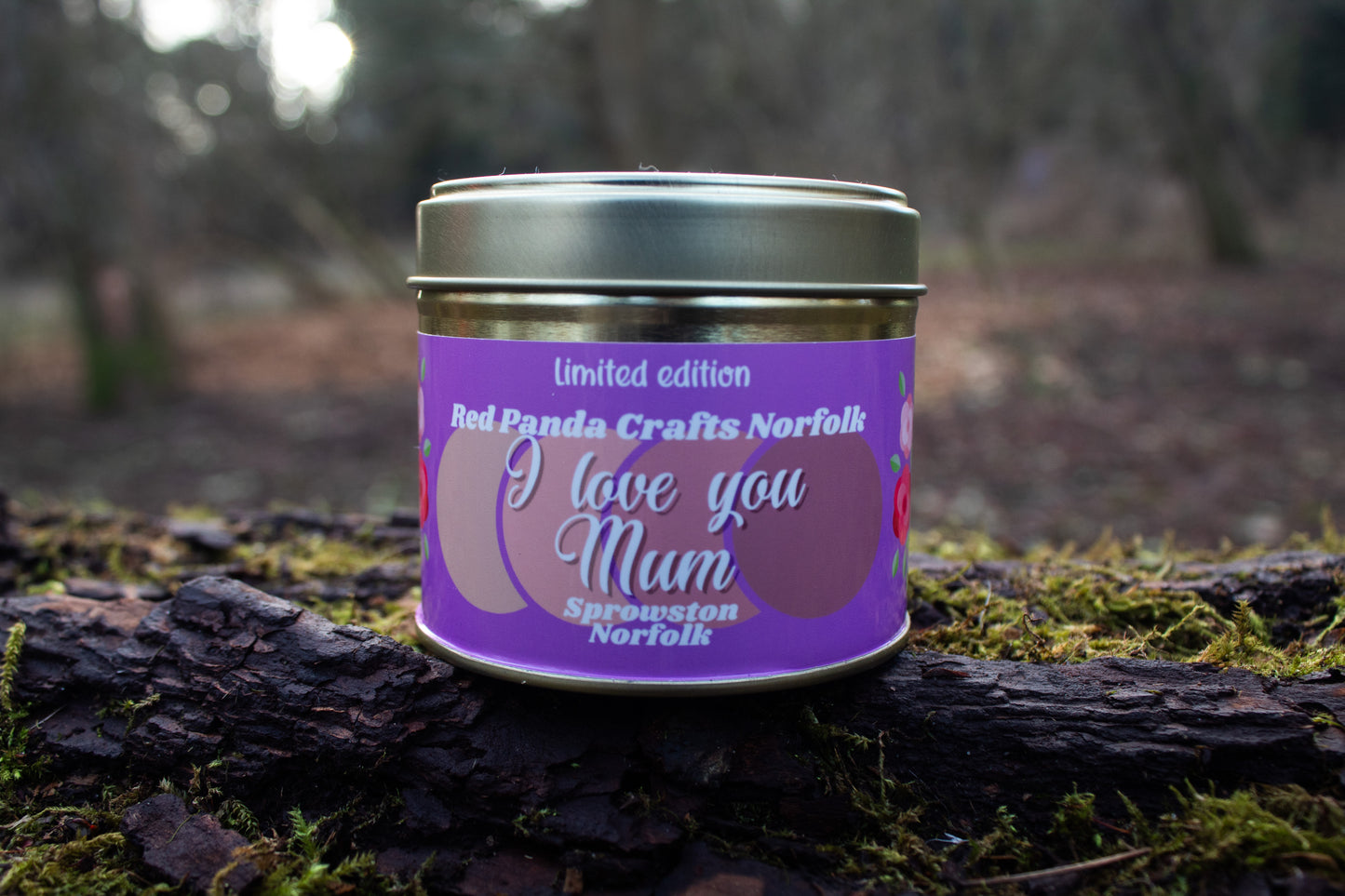 "I Love You Mum" - Mother's Day Gold Tin