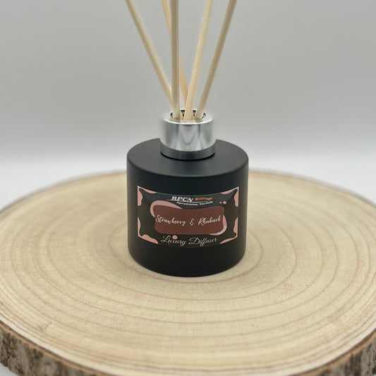 100ml Reed Diffuser - Strawberry & Rhubarb