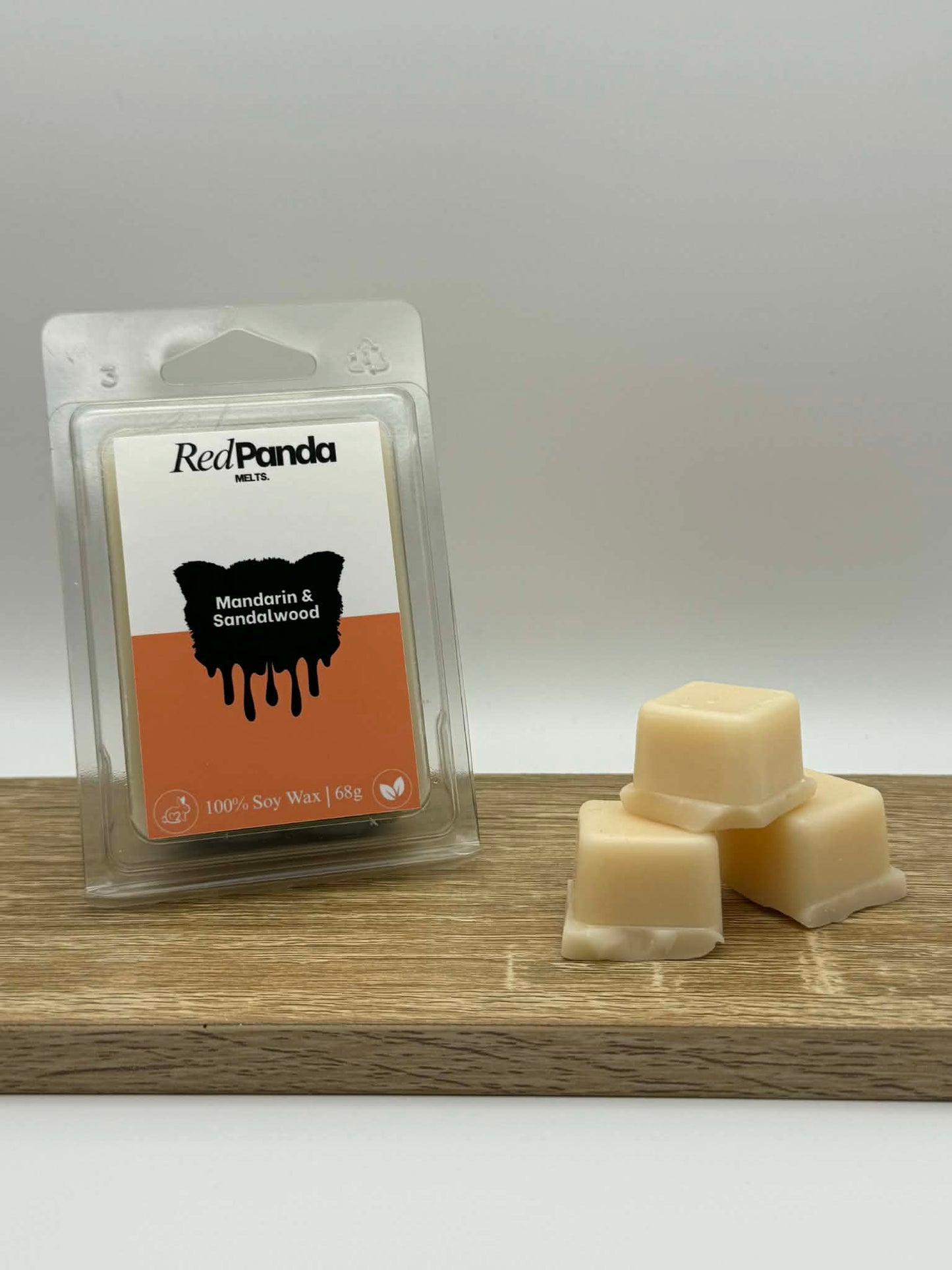 Soy Wax Melts | Mandarin & Sandalwood | Vegan Friendly and Cruelty Free