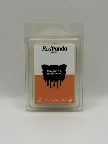 Soy Wax Melts | Mandarin & Sandalwood | Vegan Friendly and Cruelty Free