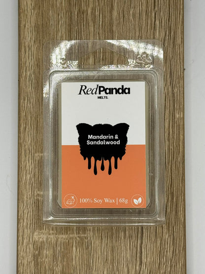 Soy Wax Melts | Mandarin & Sandalwood | Vegan Friendly and Cruelty Free