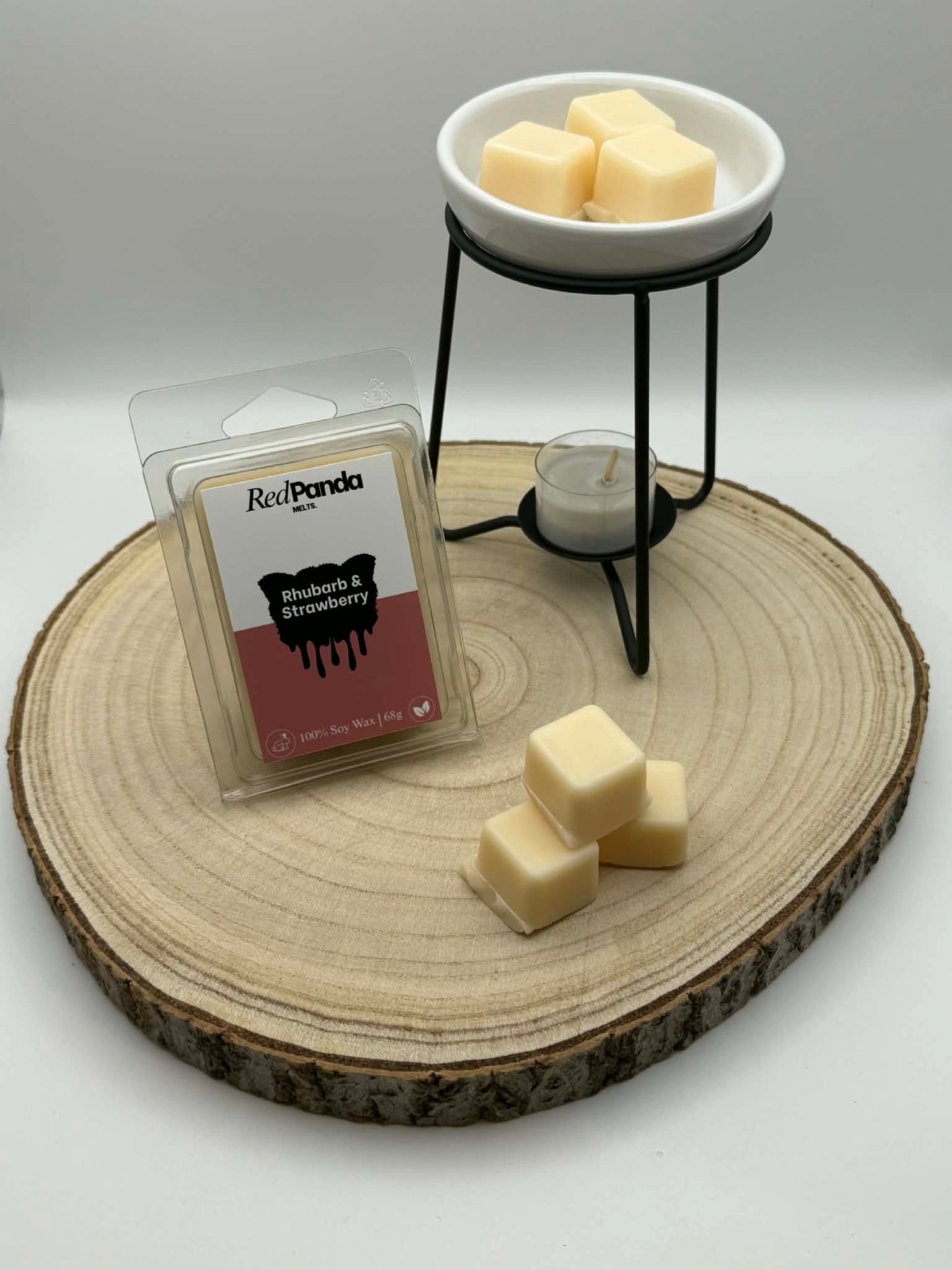 Soy Wax Melts | Strawberry & Rhubarb | Vegan Friendly and Cruelty Free