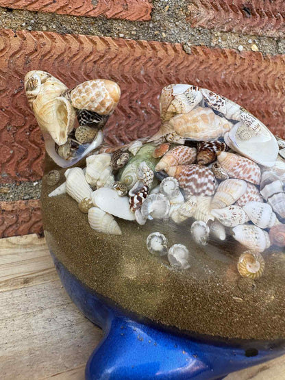 Beach Theme Resin Whale