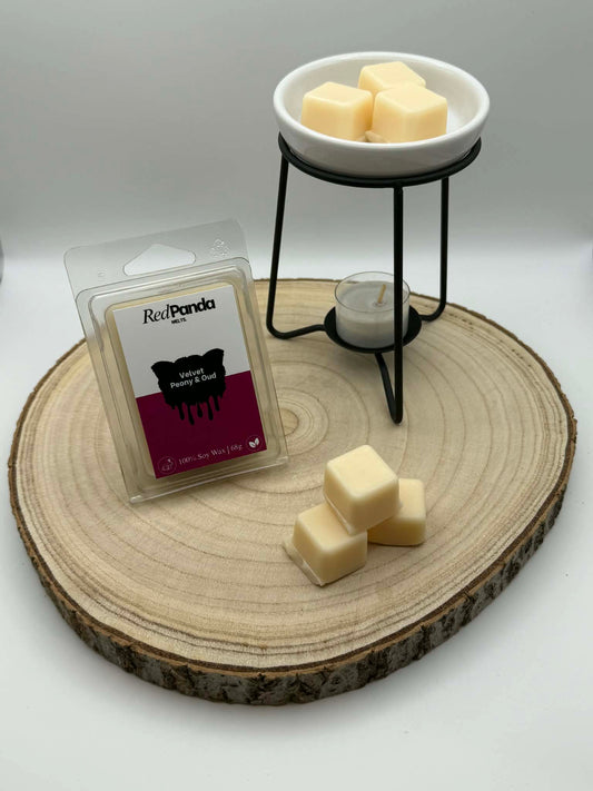 Soy Wax Melts | Velvet Peony & Oud | Vegan Friendly and Cruelty Free