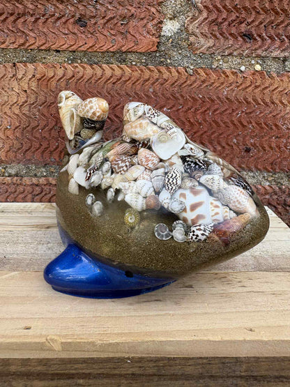Beach Theme Resin Whale