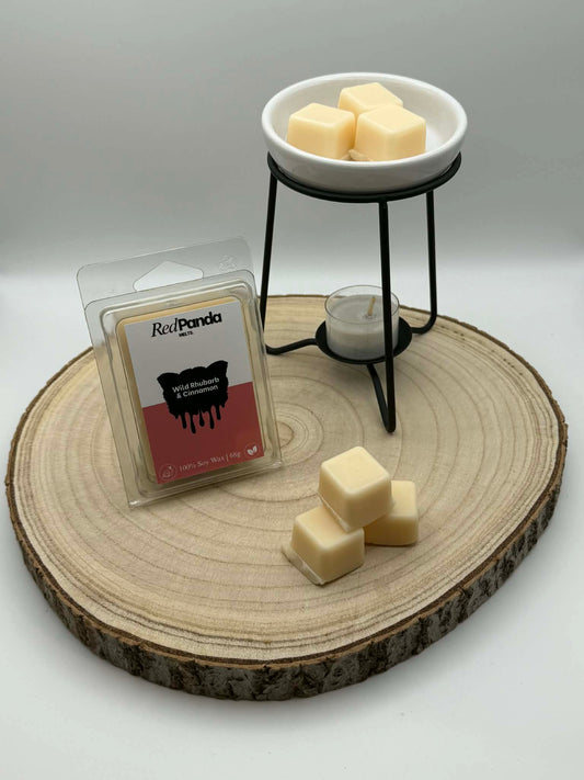 Soy Wax Melts | Wild Rhubarb & Cinnamon | Vegan Friendly and Cruelty Free